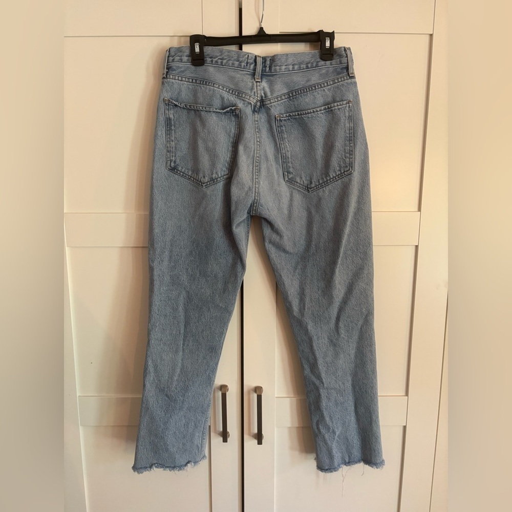 Agolde Straight Leg Jeans Size 30 Classic casual summer spring minimalist - Picture 3 of 7